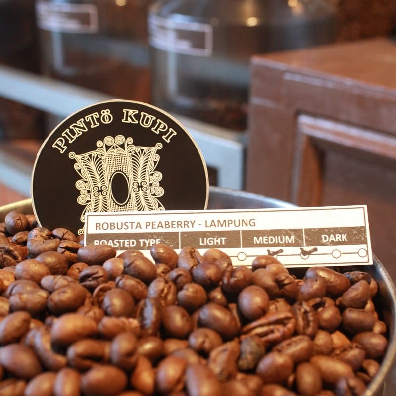 Robusta Peaberry Lampung